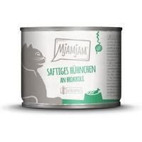 Produktbild von MjAMjAM Nassfutter Katze Adult Huhn und Brokkoli getreidefrei 6x200 g