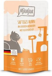 Produktbild von MjAMjAM Nassfutter Katze Adult Huhn und Möhrchen Creme Getreidefrei 12x125 g - 12 x 125 g