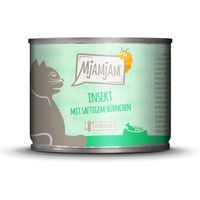 Produktbild von MjAMjAM Nassfutter Katze Adult Insekt mit Huhn getreidefrei 6x200 g - 6 x 200 g