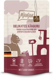 Produktbild von MjAMjAM Nassfutter Katze Adult Känguru Monoprotein Creme 12x125 g