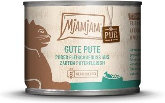 Produktbild von MjAMjAM Nassfutter Katze Adult Pute Getreidefrei Monoprotein 6x200 g - 6 x 200 g