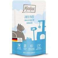 Produktbild von MjAMjAM Nassfutter Katze Adult Quetschie Ente und Geflügel Getreidefrei 12x125 g - 12 x 125 g
