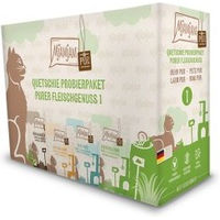 Produktbild von MjAMjAM Nassfutter Katze Adult Quetschie Probierpaket mit hohem Fleischanteil getreidefrei 12 x 125 g - 12 x 125 g