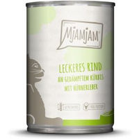 Produktbild von MjAMjAM Nassfutter Katze Adult Rind Getreidefrei 6x400 g - 6 x 400 g