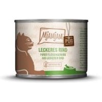 Produktbild von MjAMjAM Nassfutter Katze Adult Rind Getreidefrei Monoprotein 6x200 g - 6 x 200 g
