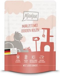 Produktbild von MjAMjAM Nassfutter Katze Adult Rind und Huhn Creme Tube 6x300 g - 6 x 300 g