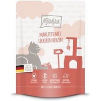 Produktbild von MjAMjAM Nassfutter Katze Adult Rind und Huhn Creme Tube 6x300 g - 6 x 300 g