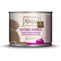 Produktbild von MjAMjAM Nassfutter Katze Adult Schwein Getreidefrei Monoprotein 6x200 g - 6 x 200 g