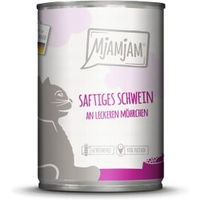 Produktbild von MjAMjAM Nassfutter Katze Adult Schwein Getreidefrei Monoprotein 6x400 g - 6 x 400 g