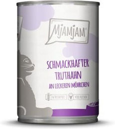Produktbild von MjAMjAM Nassfutter Katze Adult Truthahn getreidefrei monoprotein 6x400 g - 6 x 400 g