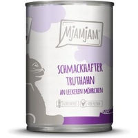 Produktbild von MjAMjAM Nassfutter Katze Adult Truthahn getreidefrei monoprotein 6x400 g - 6 x 400 g