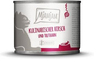 Produktbild von MjAMjAM Nassfutter Katze Adult Truthahn und Hirsch getreidefrei 6x200 g - 6 x 200 g