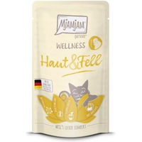 Produktbild von MjAMjAM Nassfutter Katze Adult Wellness Haut & Fell Huhn & Rind 12x125 g