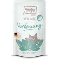 Produktbild von MjAMjAM Nassfutter Katze Adult Wellness Verdauung Rind und Huhn Monoprotein 12x125 g
