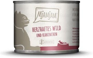 Produktbild von MjAMjAM Nassfutter Katze Adult Wild und Kaninchen getreidefrei 6x200 g - 6 x 200 g
