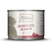 Produktbild von MjAMjAM Nassfutter Katze Adult Wild und Kaninchen getreidefrei 6x200 g - 6 x 200 g