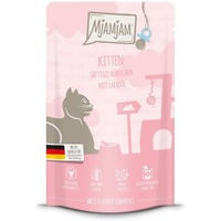 Produktbild von MjAMjAM Nassfutter Katze Kitten Huhn mit Lachsöl Getreidefrei 12x125 g - 12 x 125 g