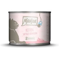 Produktbild von MjAMjAM Nassfutter Katze Kitten Huhn mit Lachsöl getreidefrei 6x200 g - 6 x 200 g