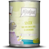 Produktbild von MjAMjAM Nassfutter Katze Senior Ente und Kaninchen getreidefrei 6x400 g - 6 x 400 g