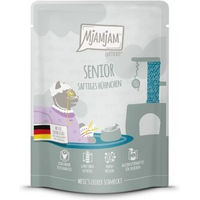 Produktbild von MjAMjAM Nassfutter Katze Senior Huhn Mousse Getreidefrei Monoprotein 6x300 g - 6 x 300 g