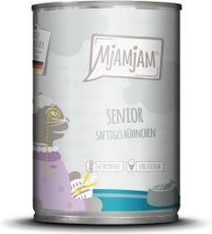 Produktbild von MjAMjAM Nassfutter Katze Senior Huhn und Rind getreidefrei monoprotein 6x400 g - 6 x 400 g