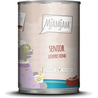 Produktbild von MjAMjAM Nassfutter Katze Senior Rind getreidefrei Monoprotein mit hohem Fleischanteil 6x400 g - 6 x 400 g