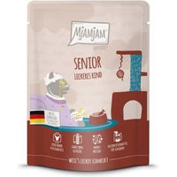 Produktbild von MjAMjAM Nassfutter Katze Senior Rind Mousse Getreidefrei Monoprotein 6x300 g - 6 x 300 g