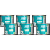 Produktbild von MjAMjAM Nassfutter Sterilized Rind und Ente Diätfutter zur Gewichtskontrolle 6 x 200 g