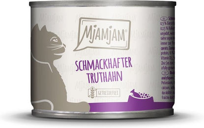 Produktbild von MjAMjAM Nassfutter Truthahn mit Möhrchen 24x200g