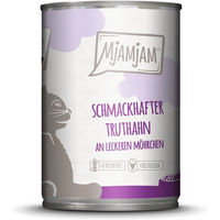 Produktbild von MjAMjAM Nassfutter Truthahn mit Möhrchen 6x400g