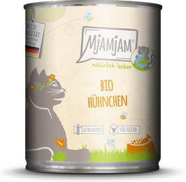 Produktbild von MjAMjAM Natürlich Lecker Bio-Huhn Nassfutter für erwachsene Hunde 6 x 800 g - 800 g