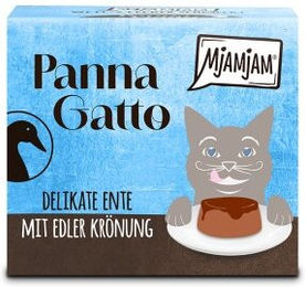 MjAMjAM Panna Gatto Katzen Nassfutter Ente Paté Getreidefrei ohne Zucker 2 x 80 g – Bild 1 von 9
