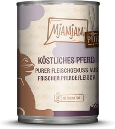 MjAMjAM Pferd Futter mit hohem Fleischanteil für alle Altersstufen 6x400g – Bild 1 von 2
