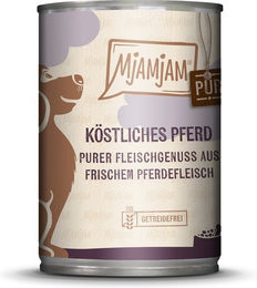 Produktbild von MjAMjAM Pferd Monoprotein Pferdefutter 6x400g