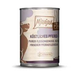 Produktbild von MjAMjAM Pferd Monoprotein Pferdefutter 6x400g