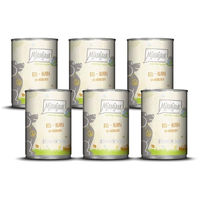 Produktbild von MjAMjAM Premium Hund Nassfutter Bio Huhn mit Möhrchen Getreidefrei Monoprotein 6 x 400g - 6 x 400 g