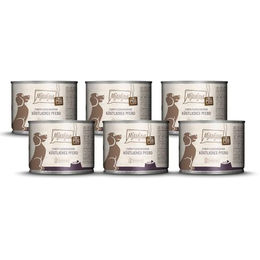 MjAMjAM Premium Hund Nassfutter Pferd Stückchen getreidefrei mit hohem Fleischanteil und Monoprotein 6 x 200 g - 6 x 200 g – Bild 1 von 3