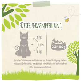 MjAMjAM Premium Katzen Nassfutter Bio Rind Getreidefrei Monoprotein 6 x 800g - 6 x 800 g – Bild 1 von 3