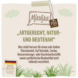 Produktbild von MjAMjAM Premium Katzen Nassfutter Büffel getreidefrei und monoprotein 6 x 200g - 6 x 200 g