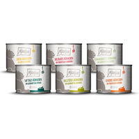 Produktbild von MjAMjAM Premium Katzen Nassfutter Chicks & Friends Box mit Huhn und Geflügel getreidefrei mit hohem Fleischanteil 6x200g - 6 x 200 g