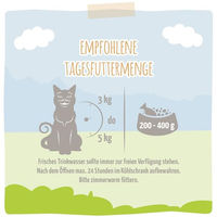 Produktbild von MjAMjAM Premium Katzen Nassfutter Duo Huhn und Kalb mit Kürbis, getreidefrei, 6 x 800g - 6 x 800 g
