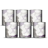 Produktbild von MjAMjAM Premium Katzen Nassfutter Duo Pute und Wild mit Apfelstückchen in Sauce getreidefrei 6er Pack 6 x 800g - 6 x 800 g