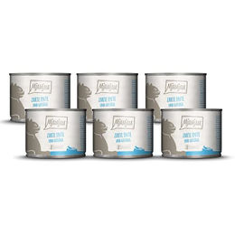 MjAMjAM Premium Katzen Nassfutter Ente und Geflügel mit Möhrchen getreidefrei 6 x 200 g - 6 x 200 g – Bild 1 von 3