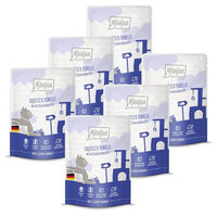 Produktbild von MjAMjAM Premium Katzen Nassfutter Forelle und Huhn Creme Tube getreidefrei und monoprotein 6x300g
