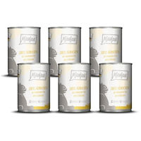 Produktbild von MjAMjAM Premium Katzen Nassfutter Hühnchen mit Apfelstückchen in Sauce Hoher Fleischanteil 6 x 400g