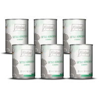Produktbild von MjAMjAM Premium Katzen Nassfutter Huhn mit Brokkoli Stückchen in Sauce getreidefrei 6 x 400 g - 6 x 400 g