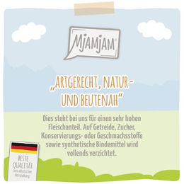Produktbild von MjAMjAM Premium Katzen Nassfutter Huhn Mousse Getreidefrei Monoprotein 6er Pack 6 x 300 g - 6 x 300 g