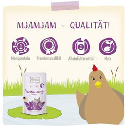 MjAMjAM Premium Katzen Nassfutter Huhn Wellness Verdauung Getreidefrei Monoprotein 12 x 125g - 12 x 125 g – Bild 1 von 3