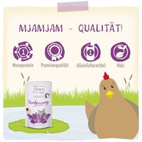 Produktbild von MjAMjAM Premium Katzen Nassfutter Huhn Wellness Verdauung Getreidefrei Monoprotein 12 x 125g - 12 x 125 g
