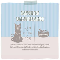 Produktbild von MjAMjAM Premium Katzen Nassfutter Kalb und Lachs Stückchen in Sauce getreidefrei 6 x 185 g - 6 x 185 g